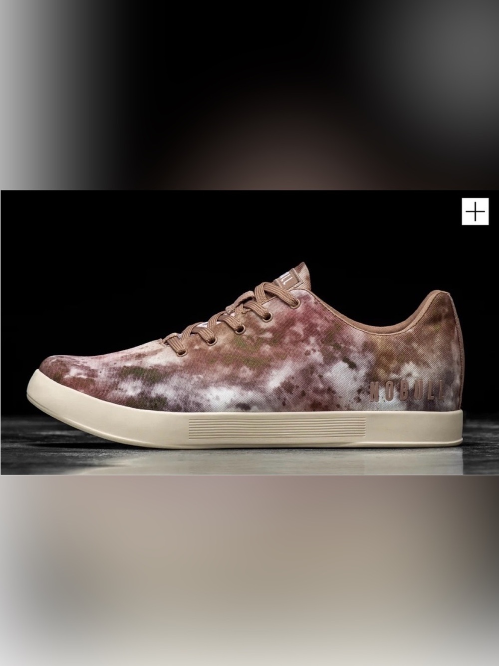 Nobull Earth Tie-Dye Canvas Low Top Sneakers